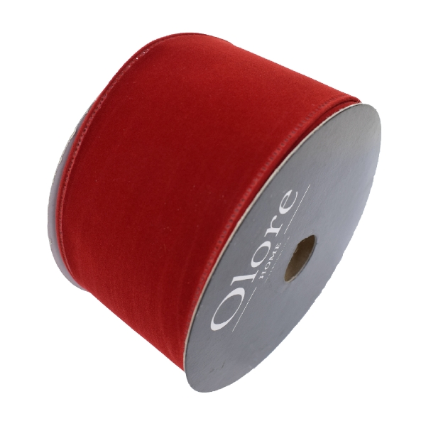 3 inch red satin ribbon