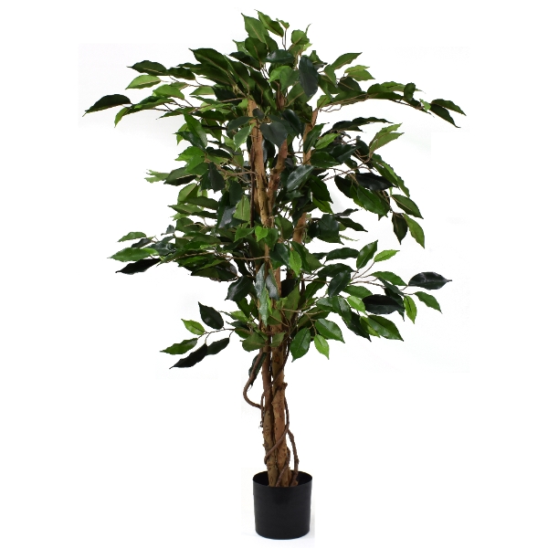 Artificial Ficus Tree Premium Green 3ft 