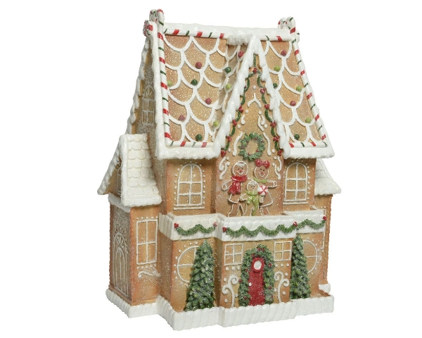 large christmas gingerbread house