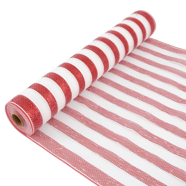 https://www.inspirationswholesale.co.uk/img/product/eleganza-deco-mesh-metallic-red-white-stripe-53cm-x-91m-32014323-600.jpg