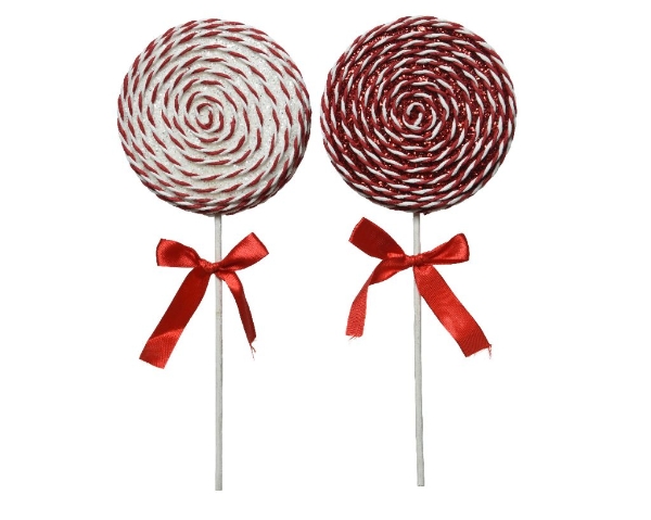 candy cane lollipop christmas decorations