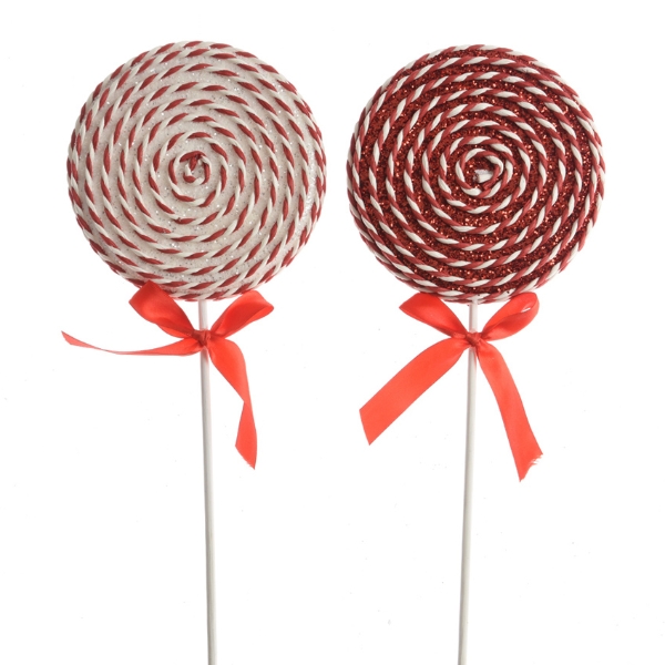 candy cane lollipop christmas decorations